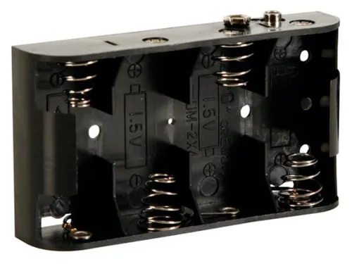 Batterijhouder Voor 4 x C-CEL (Voor Batterijclips)