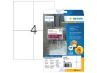 Etiket HERMA 4697 105x148mm weerbestendig wit 100stuks