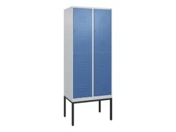dubbeldekse locker,HxBxD 2120x800x500mm,2x2vak.,vak B 400mm