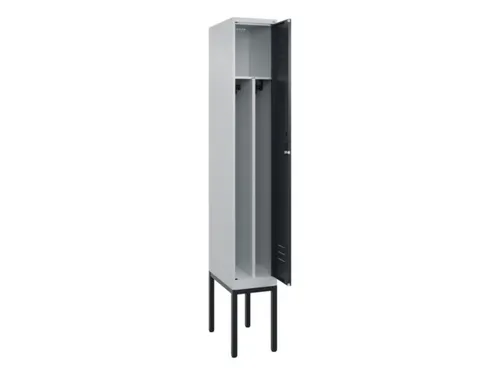 locker voor scheiding van kleding,HxBxD 2120x300x500mm,1vak