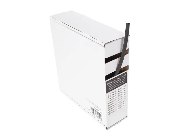 Thermische Krimpkous 2:1 - 5.0mm - Zwart - 12m - Doos