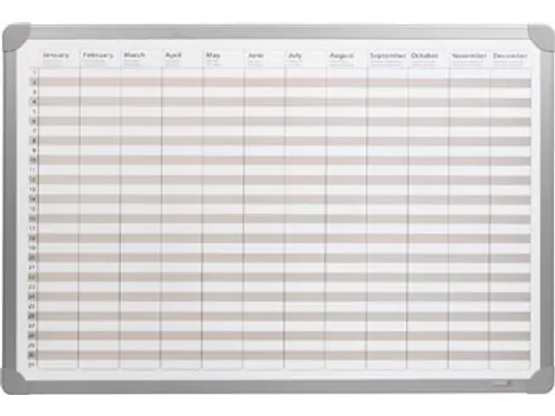 Magnetisch Jaarplanner Desq 60x90cm