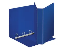Presentatie Ringband 4 rings A4 20mm D-mech Deluxe Panorama Blauw