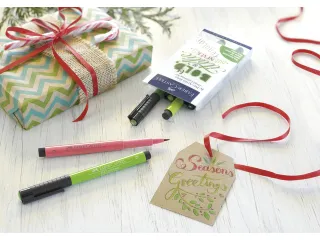 Tekenstift Faber-Castell Pitt Artist Pen handlettering 6-delig etui - 3