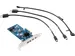 HP Crd Dual TBT4 PCIe x4 LP, PCIe, PCIe, Groen, Zilver, 121 mm, 25,3 m