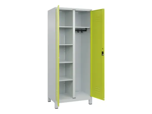 wasgoedverdeelkast,HxBxD 1950x800x500mm,vak B 400mm,draaigrendel