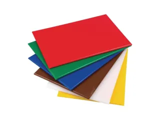 Hygiplas Snijplank glad LDPE 45x30x1cm Rood - 6