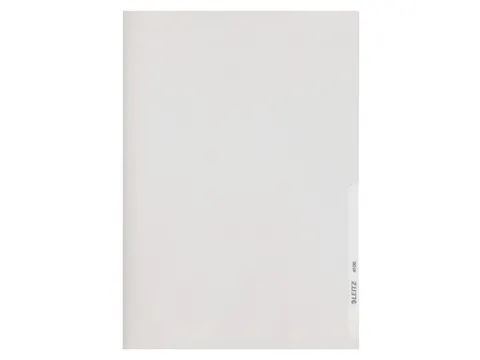 Insteekmap L-map Leitz 4106 Premium A4 0.15mm Helder Pvc Transparant