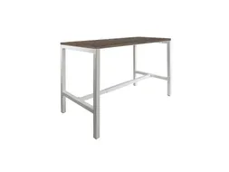 Domino Basic statafel 140x80cm 110cm Logan Eik 25mm Alu