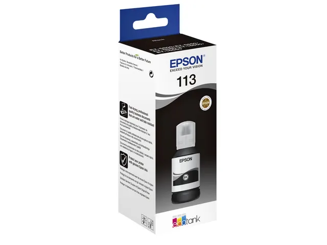 Inktcartridge Epson 113 EcoTank Zwart C13T06B140