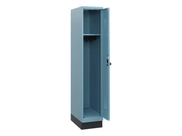 schoollocker,HxBxD 1630x300x500mm,1vak,vak B 300mm,draaigrendel,sokkel