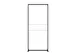 FlexFrame Modulair systeem beurswand 100x230cm Zwart frame