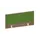 baliepaneel,v. bureau,aanbouw achter,B 1000mm,NT-cherry,BN7048-groen