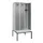 locker met bank,HxBxD 2120x900x815mm,3vak,vak B 300mm,cilinderslot
