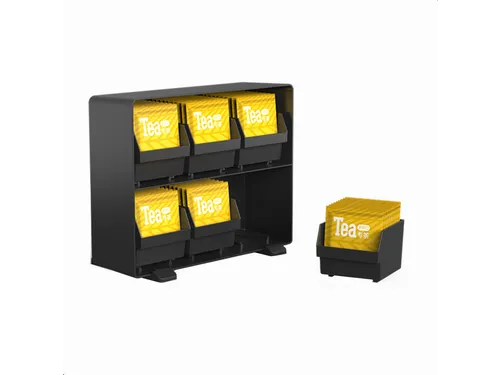 Theezakhouder Organizer Zwart