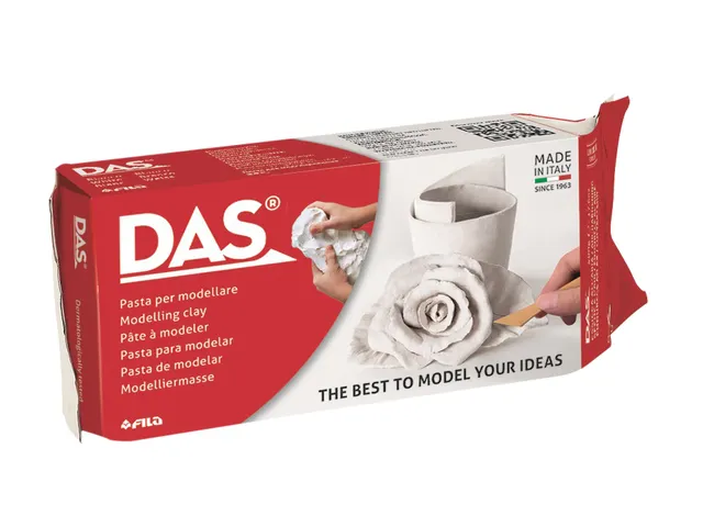 Boetseerklei DAS luchthardend 1000 gram wit