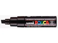 Verfstift Posca PC8K Brede punt 8mm schuin Zwart