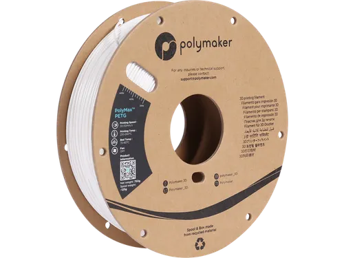 TOUGH PETG 1,75mm Wit 0,75kg PolyMax 3D Filament