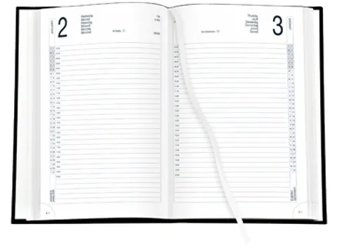 agenda Businesstimer, zwart, 2021
