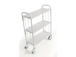 Dossierwagen 150kg 3 Etages 710x290x1100mm Ral7035