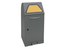 afvalverzamelaar,niet-brandbaar,1x60l,HxBxD 900x400x380mm
