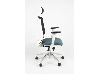 Bureaustoel EN1335 Linea Tekna White 01/PT zwart/antraciet met 3D arml - 3