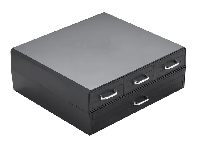 Koffiecapsulehouder BRASQ CD400 4 lades Zwart