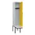 locker met bank,HxBxD 2120x400x815mm,1vak,vak B 400mm,cilinderslot