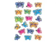 Sticker Etiket Herma 5251 Vlinders Stone 18 stuks