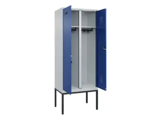 locker voor scheiding van kleding,HxBxD 2120x800x500mm,2vak - 1