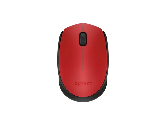 Logitech M171 Draadloze Muis rood