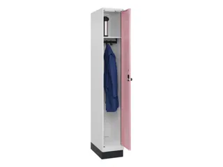 locker,HxBxD 1950x300x500mm,1vak,vak B 300mm,draaigrendel,sokkel - 1