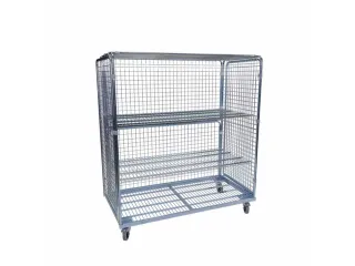 veiligheidsrolcontainer,draagverm. 500kg,HxLxB 1830x1600x800mm - 4