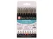 Fineliner Sakura pigma micron 0.4mm blister à 8 stuks assorti