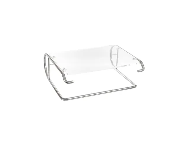 Monitorstandaard R-Go Steel Essential Zilver voor maximaal 27 inch