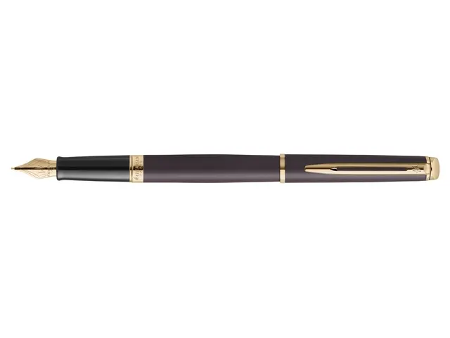 Vulpen Waterman Hémisphère Fashion GT Fijn metallic zwart