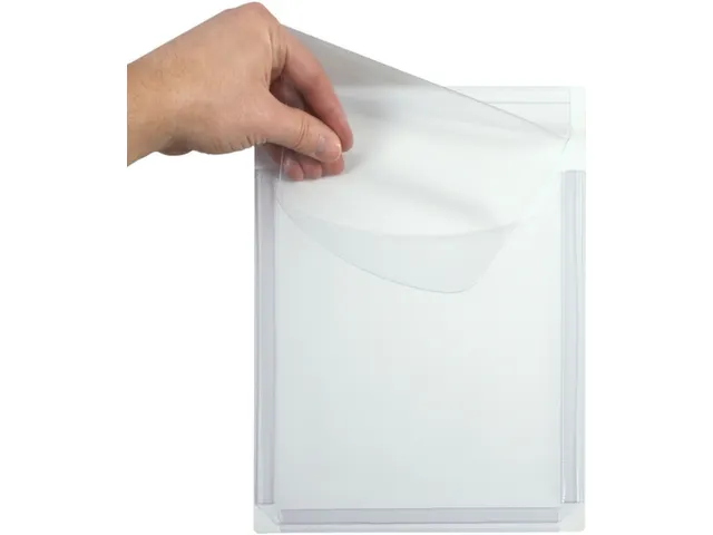 insteekhoezen,DIN A4,staand,HxB 305x235mm,m. magneet,transparant