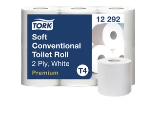 Toiletpapier Tork T4 Premium 2-laags 200 vel wit 12292 - 1