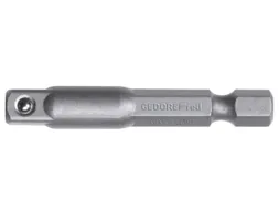 R47110009 Aandrijfadapter 1/4 inch vierkant x 1/4 inch zeskant 50mm