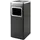 BRASQ Asbak met Afvalbak AT600 Zwart 16 Liter