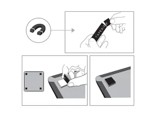 Whiteboard Nobo 21.6x28cm Magnetisch Assorti - 8