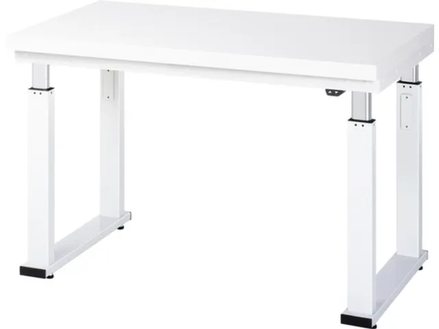 Werkbank elektrisch hoogte verstelbaar 740-1040x1250x700mm laminaatbla