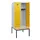 locker met bank,HxBxD 1950x800x815mm,2vak,vak B 400mm,cilinderslot