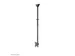 Neomounts CL35-340BL12 Monitor/TV-beugel plafond 1 scherm - 23-42 inch