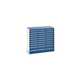 ladekast HxBxD 1200x1300x650mm 10laden zware lasten RAL7035 RAL5010 - 8