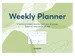 Planner Brepols Weekly planner A4 7d/1p Assorti