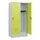 schoollocker,HxBxD 1630x800x500mm,2vak,vak B 400mm,draaigrendel,sokkel