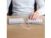 Split Break V2 ergonomisch toetsenbord Qwertz DE Wit draadloos