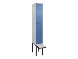 locker voor scheiding van kleding,HxBxD 2120x300x815mm,1vak