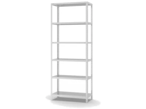 magazijnstelling,grondveld,HxBxD 2500x1000x400mm,vaklast 200kg